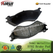 D702 High quality brake pad for Dodge (OE NO.:5080556AA )